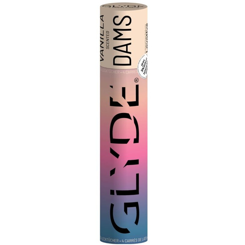 Sheer Glyder Dams Digues en latex Glyde Dams Vanille x4